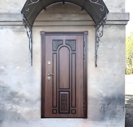 Термодверь с плитой МДФ