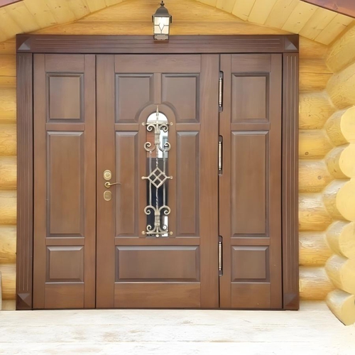 Дверь с боковыми вставками